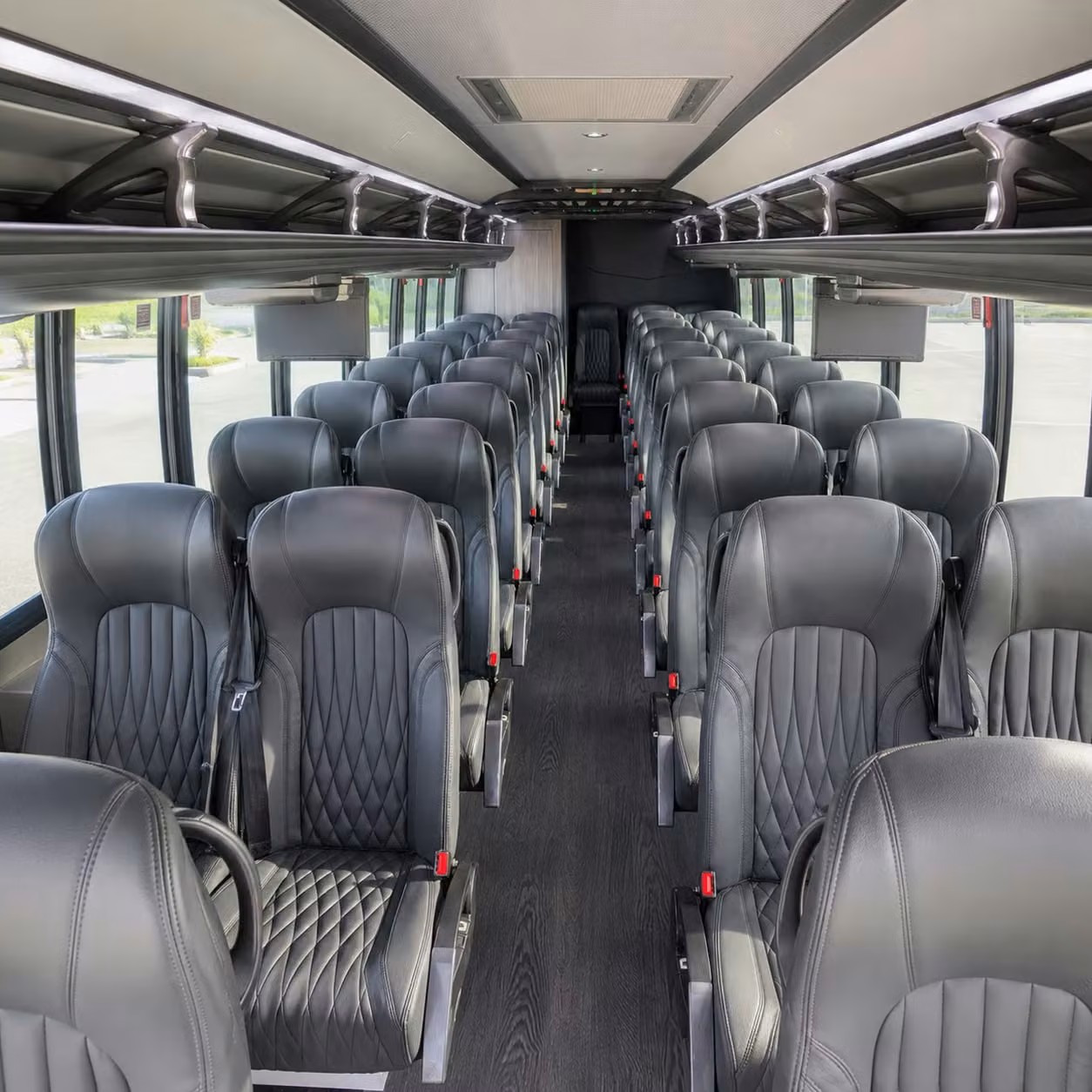 35 passenger minibus inside