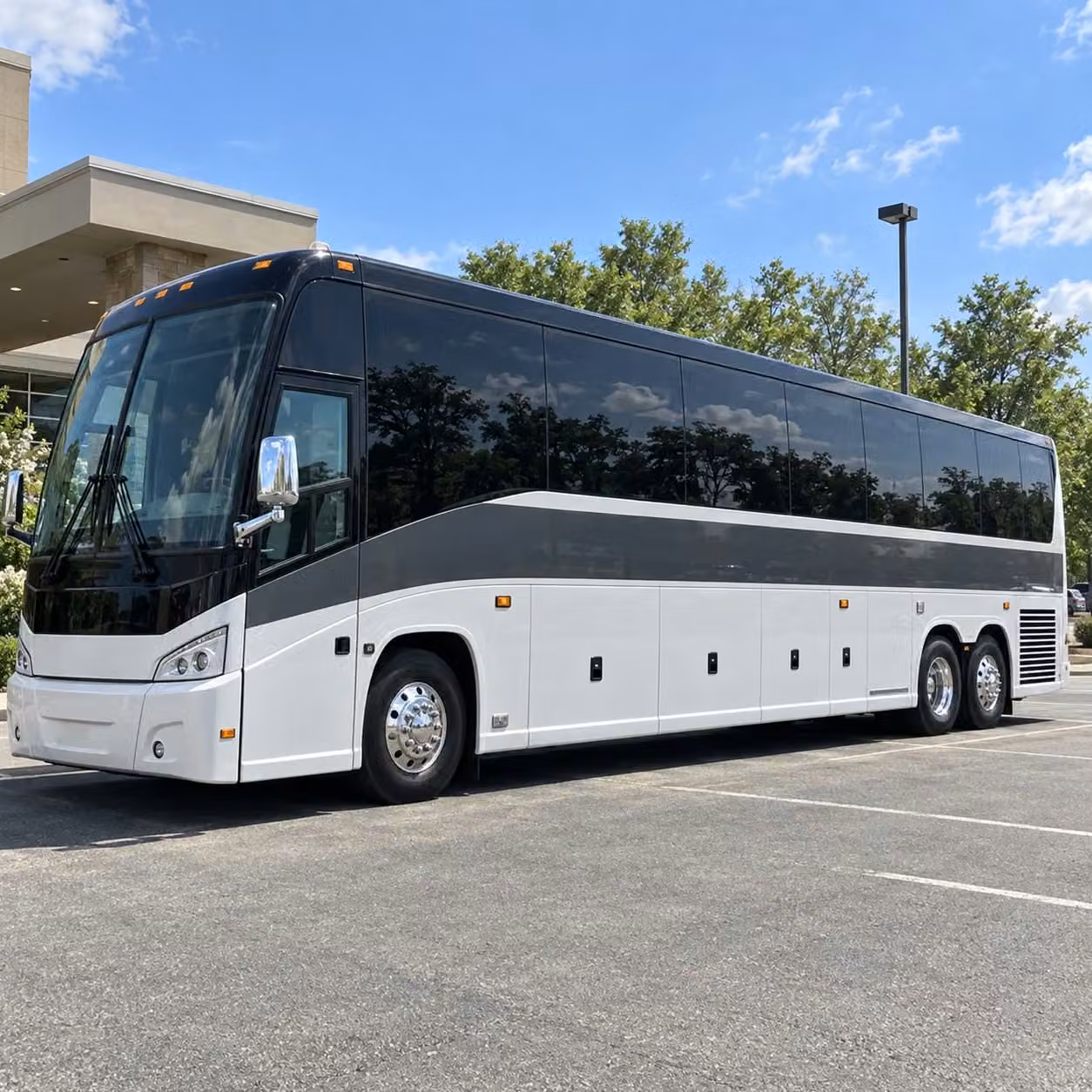 charter buses for large atlanta prom groups traveling together